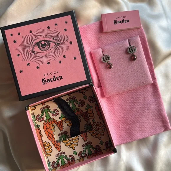 Gucci garden earrings exclusive packaging - Picture 1 of 4